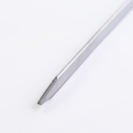 Шампур нержавеющий 670*12*3 мм с деревянной ручкой в Абакане