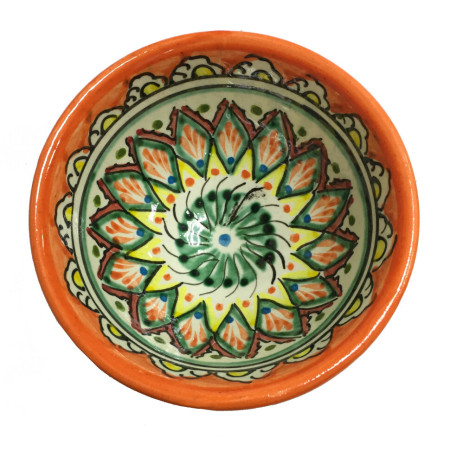 Коса для первых блюд Риштанская Керамика оранжевый Мехроб, средняя в Абакане