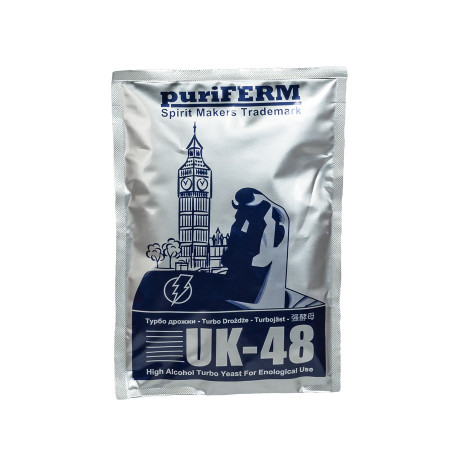 Turbo Yeast alcohol Puriferm UK-48 TURBO (128 gr) в Абакане