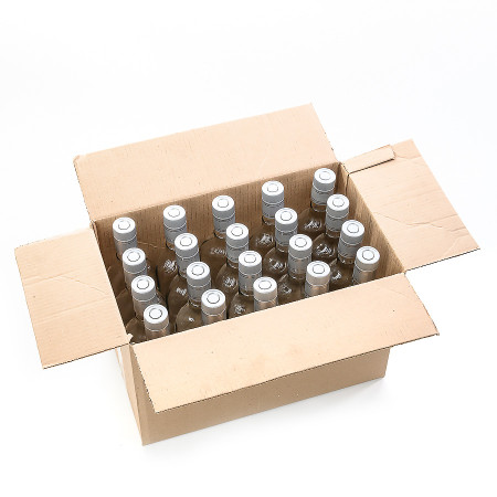 20 bottles "Flask" 0.5 l with guala corks in a box в Абакане